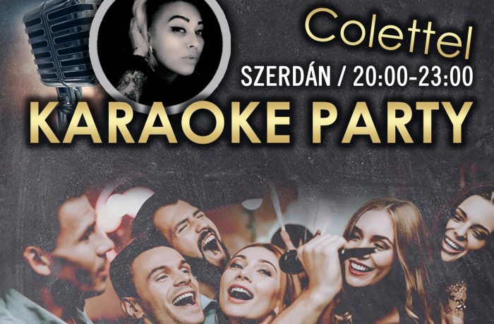 Moody’s Karaoke Party szerdán Colettel